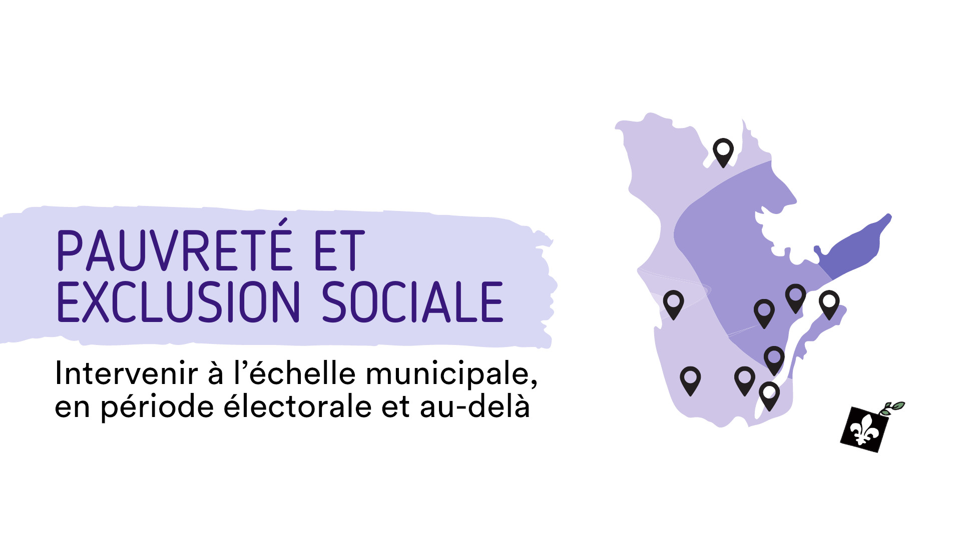 Affiche pour la campagne Pauvreté et exclusion sociale